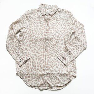 Equipment Essential Silk Shirt Amethyst Fog Multi Size Small NEW NWT